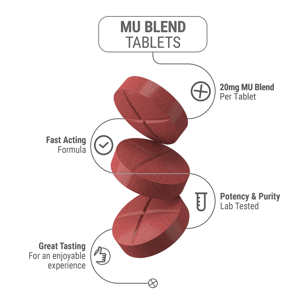 20mg MU Blend Tablets - Fruit Punch - 5