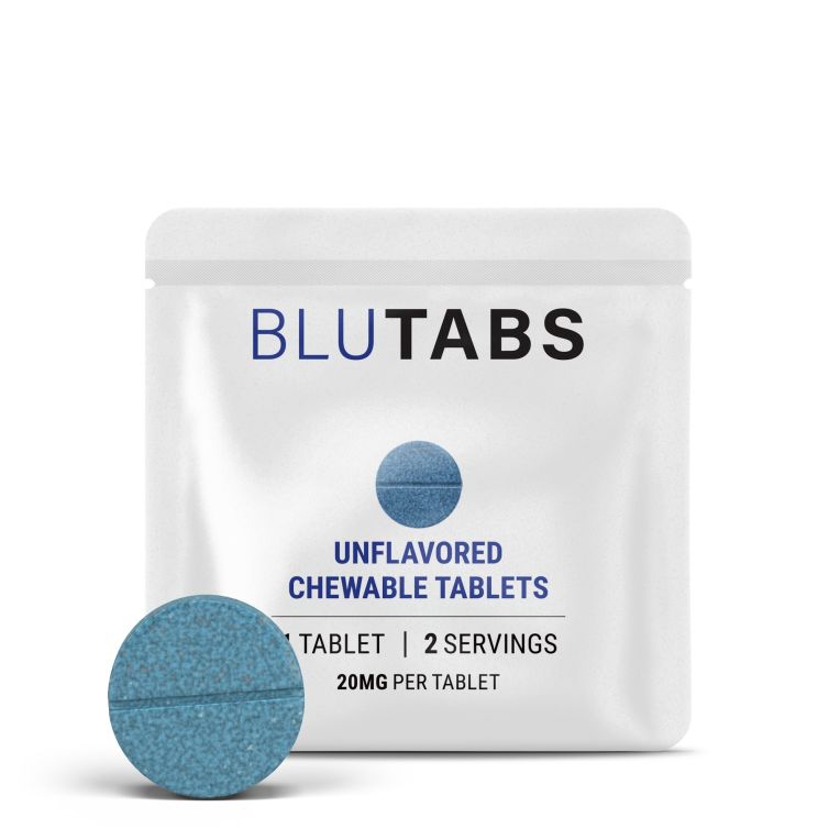 20mg 7-Hydroxy Tablets - Unflavored - 1ct - Blutabs