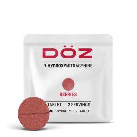 20mg 7-Hydroxy Tablets - Berries - 1ct - Döz