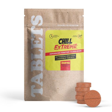30mg 7-Hydroxy Tablets - Citrus - Chill Extreme - Thumbnail 2