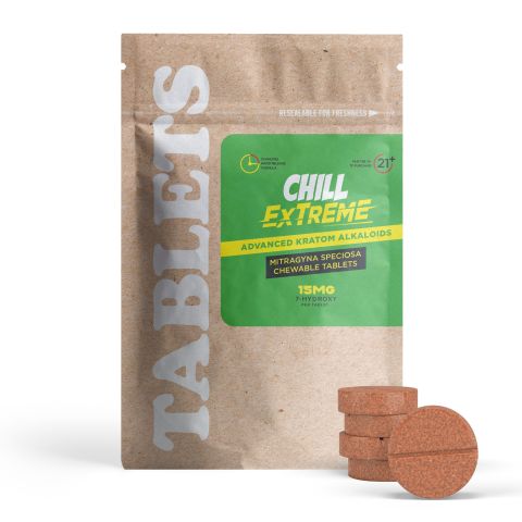 15mg 7-Hydroxy Tablets - Citrus - Chill Extreme - Thumbnail 2