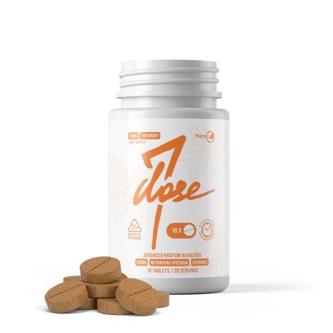20mg 7-Hydroxy Tablets - Mango - 10pc - 7Dose - Thumbnail 1