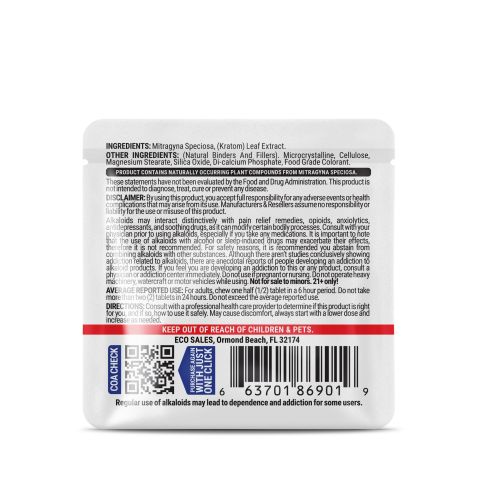 20mg 7-Hydroxy Tablets - Unflavored - 1ct - Döz - Thumbnail 5