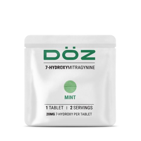 20mg 7-Hydroxy Tablets - Mint - 1ct - Döz - Thumbnail 2