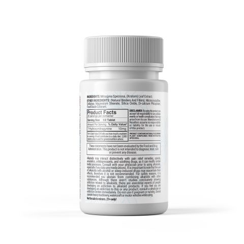 20mg 7-Hydroxy Tablets - Unflavored - 10pc - 7Dose - Thumbnail 6