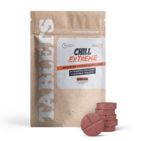 60mg 7-Hydroxy Tablets - Berries - Chill Extreme - Thumbnail 2