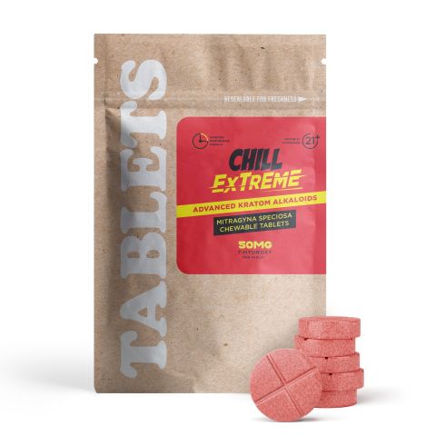 50mg 7-Hydroxy Tablets - Watermelon - Chill Extreme - Thumbnail 2
