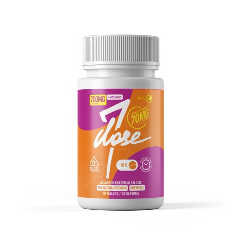 70mg 7-Hydroxy Tablets - Mango - 10pc - 7Dose - Thumbnail 2