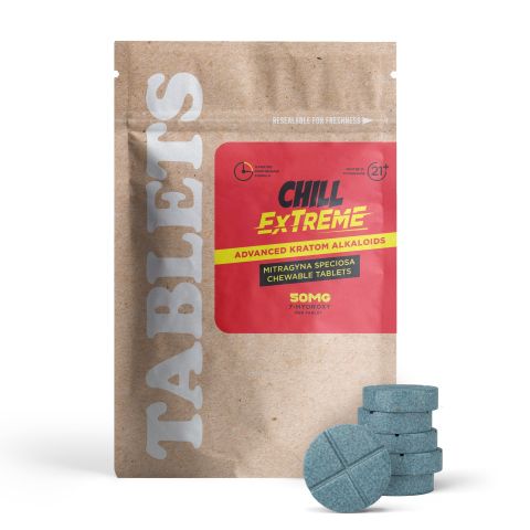 50mg 7-Hydroxy Tablets - Unflavored - Thumbnail 2