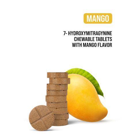 50mg 7-Hydroxy Tablets - Mango - Thumbnail 5