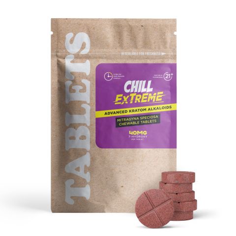 40mg 7-Hydroxy Tablets - Berries - Thumbnail 2