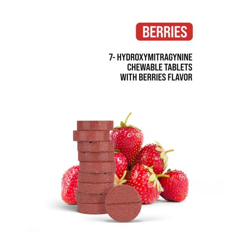 15mg 7-Hydroxy Tablets - Berries - Thumbnail 5