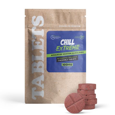 100mg 7-Hydroxy Tablets - Berries - Thumbnail 2