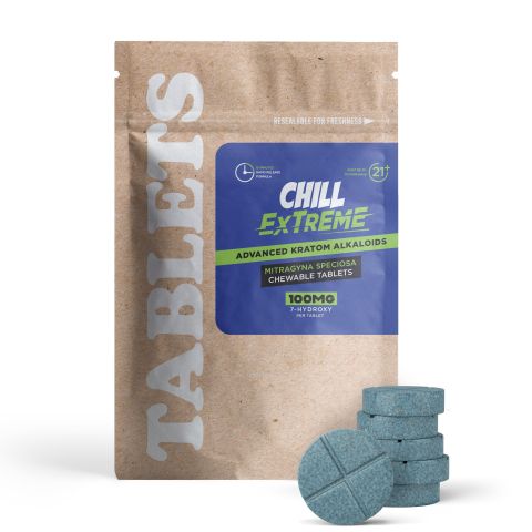 100mg 7-Hydroxy Tablets - Unflavored - Thumbnail 2