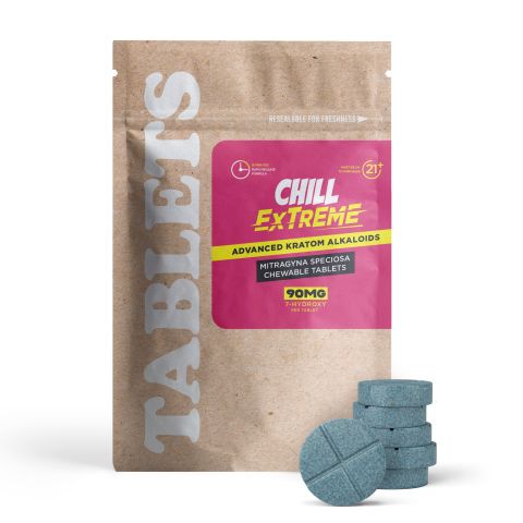 90mg 7-Hydroxy Tablets - Unflavored - Thumbnail 2