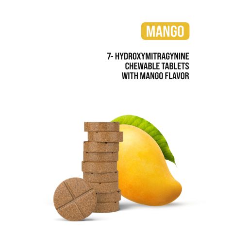 90mg 7-Hydroxy Tablets - Mango - Thumbnail 5