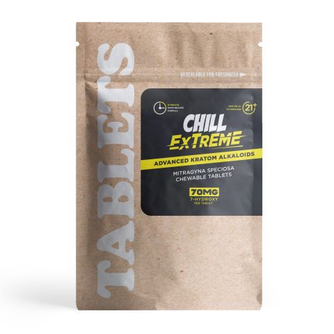 70mg 7-Hydroxy Tablets - Unflavored - Thumbnail 3