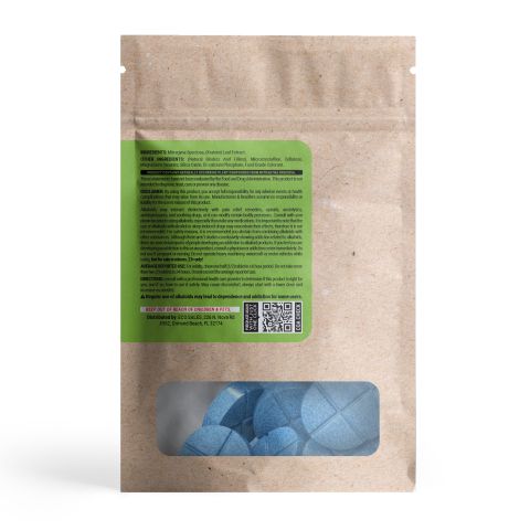 75mg 7-Hydroxy Tablets - Blueberry - Thumbnail 6