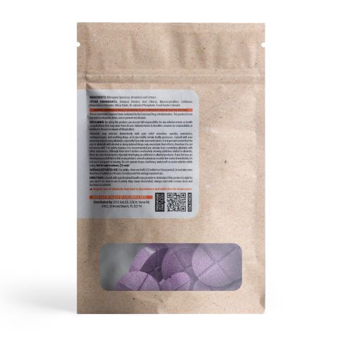 60mg 7-Hydroxy Tablets - Grape - Thumbnail 6