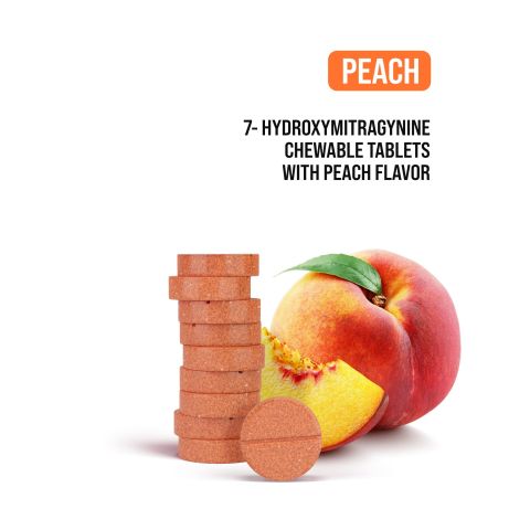 20mg 7-Hydroxy Tablets - Peach - Thumbnail 2
