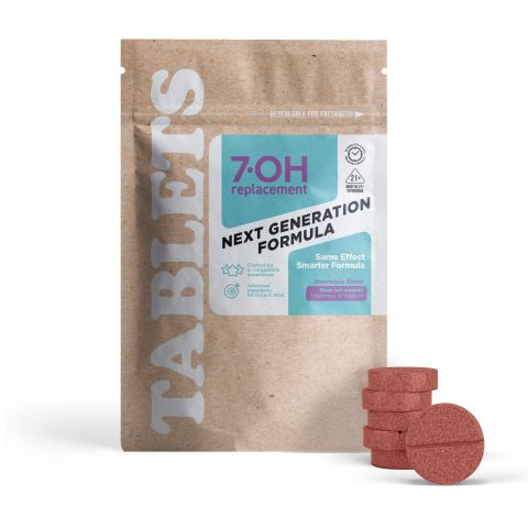 30mg Botanical Alkaloid Complex Tablets - Berries - 7OH Replacement - Thumbnail 2