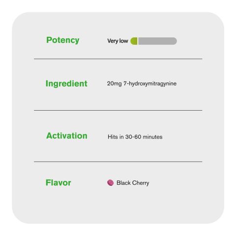 20mg 7-Hydroxy Tablets - Black Cherry - Chill Extreme - Thumbnail 5