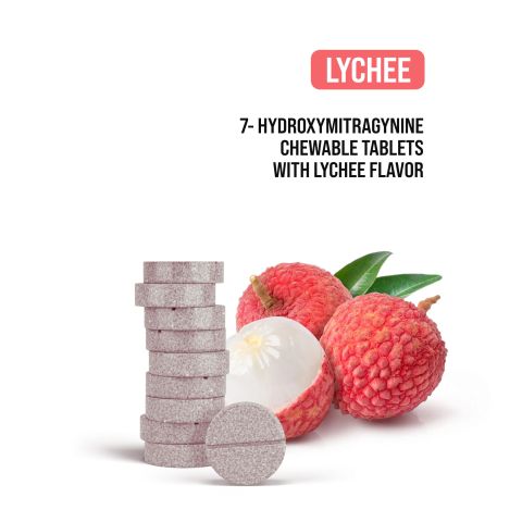 20mg 7-Hydroxy Tablets - Lychee - Thumbnail 2