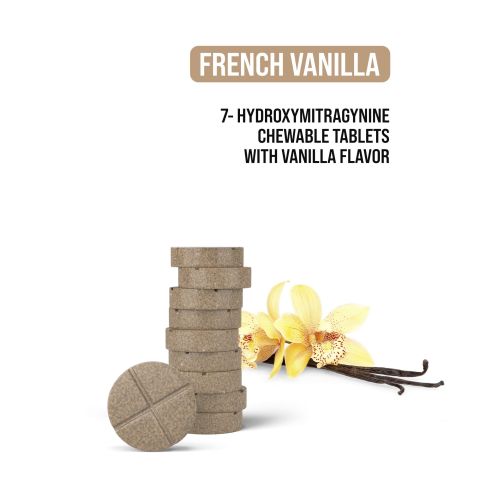 60mg 7-Hydroxy Tablets - French Vanilla - Chill Extreme - Thumbnail 2