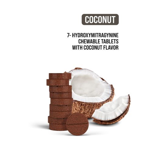 20mg 7-Hydroxy Tablets - Coconut - Chill Extreme - Thumbnail 2