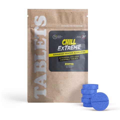 20mg 7-Hydroxy Tablets - Blue Razz - Thumbnail 3