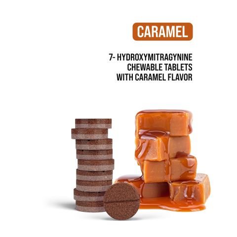 20mg 7-Hydroxy Tablets - Caramel - Thumbnail 5