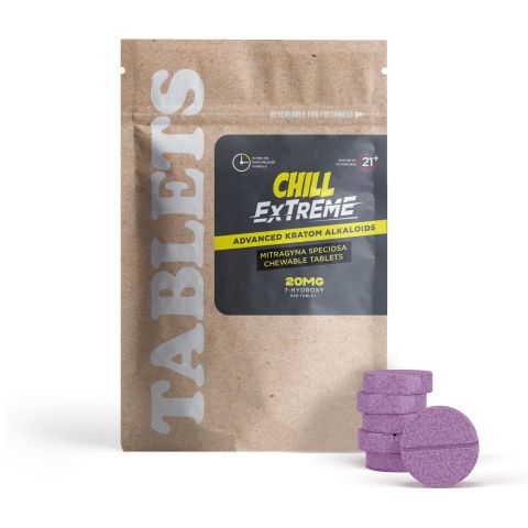 20mg 7-Hydroxy Tablets - Grape - Thumbnail 3