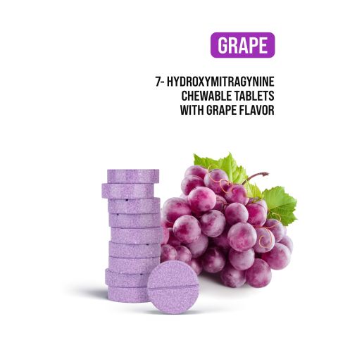 20mg 7-Hydroxy Tablets - Grape - Thumbnail 5