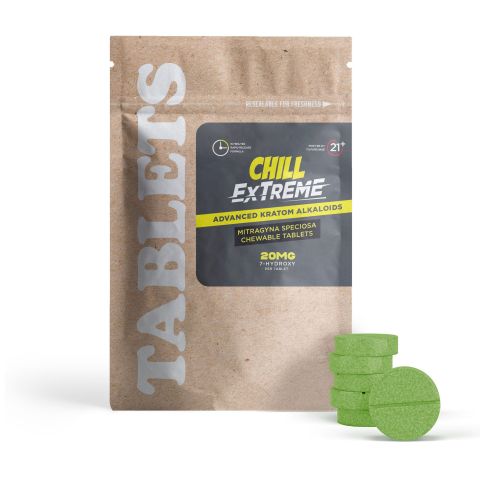 20mg 7-Hydroxy Tablets - Kiwi & Strawberry - Thumbnail 3