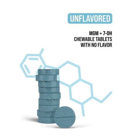 20mg 7OH & MGM-15 Tablets - Unflavored - Thumbnail 5