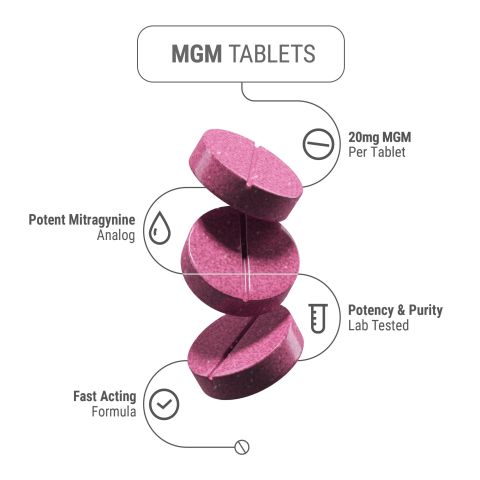 20mg MGM-15 Tablets - Bubble Gum - Thumbnail 4