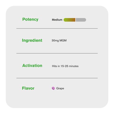 30mg MGM-15 Tablets - Grape - Thumbnail 6