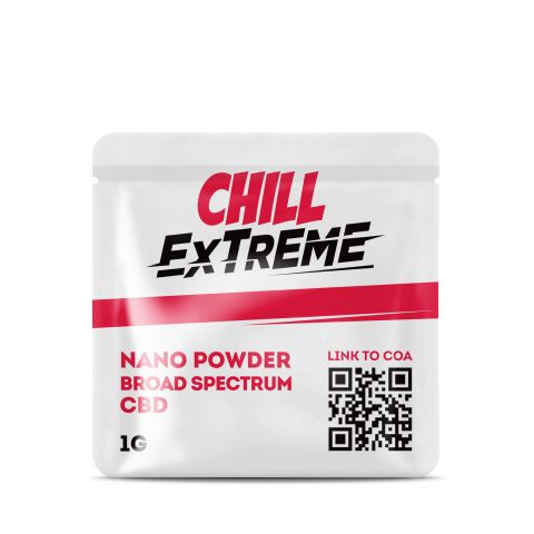 1,000mg Broad Spectrum CBD & CBD Nano Powder - Chill Extreme - Thumbnail 3