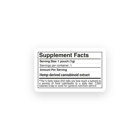 1,000mg CBG Nano Powder - Chill Extreme - Thumbnail 9