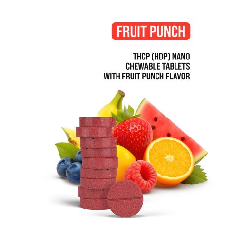 25mg THCP & Nano Tablets - Fruit Punch - Thumbnail 4