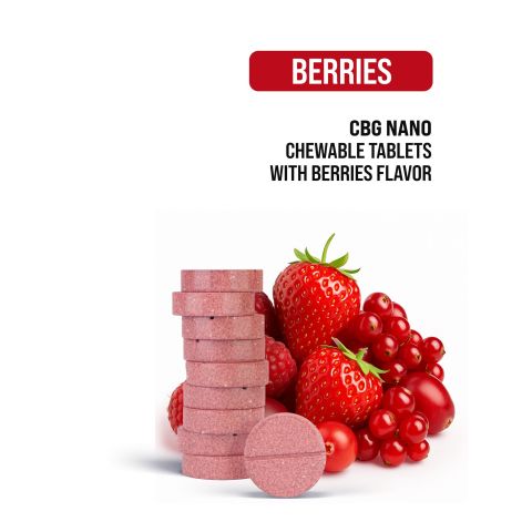 25mg CBG & Nano Tablets - Berries - Thumbnail 5