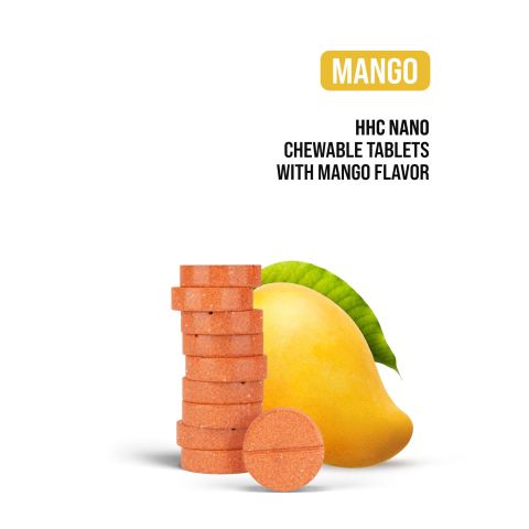 25mg HHC & Nano Tablets - Mango - Thumbnail 4