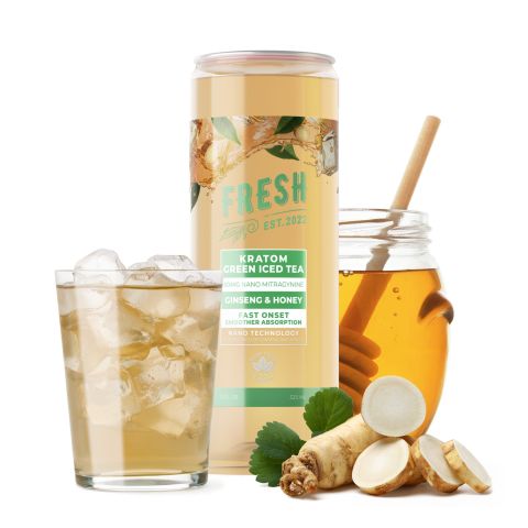 50g MIT, Kratom, Nano Iced Tea - Ginseng & Honey - Fresh - Thumbnail 2