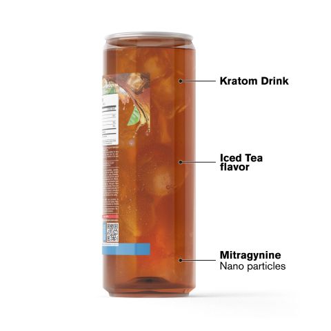 50g MIT, Nano, Kratom Iced Tea - Sweet - Fresh - Thumbnail 3