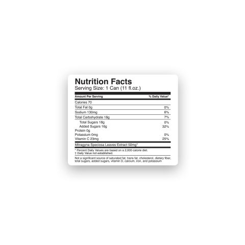 50g Mitragynine & Nano Juice - Fruit Punch - Fresh - Thumbnail 8