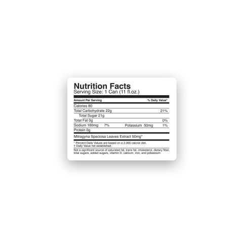 50g Mitragynine & Nano Juice - Blue Raspberry - Fresh - Thumbnail 8