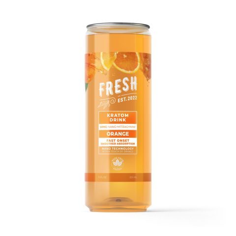 50g Mitragynine & Nano Juice - Orange - Fresh - Thumbnail 1