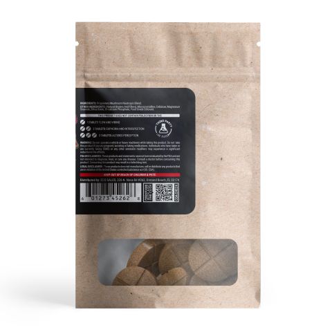 50mg 7OH & Mushroom Blend Tablets - Mango - Shrooomies - Thumbnail 9