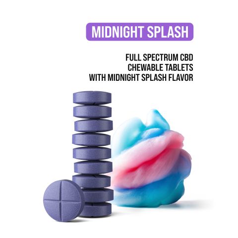 200mg Full Spectrum Cannabidiol Tablets - Midnight Splash - Thumbnail 5