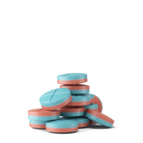 150mg 7OH & Mitragynine Tablets - Blue Razz + Strawberry - Thumbnail 6